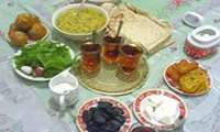 اصول  تغذیه در ماه مبارک رمضان