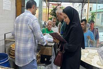 بازدید مشترک از نانواییهایسطح شهر بندرانزلی

